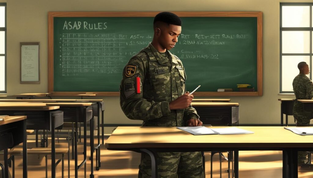 ASVAB retest rules and preparatory course options