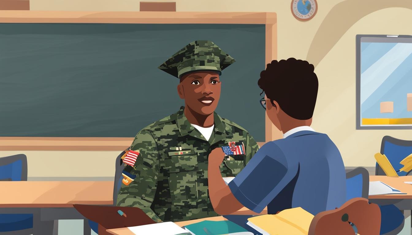 How colleges support veterans with specialized services