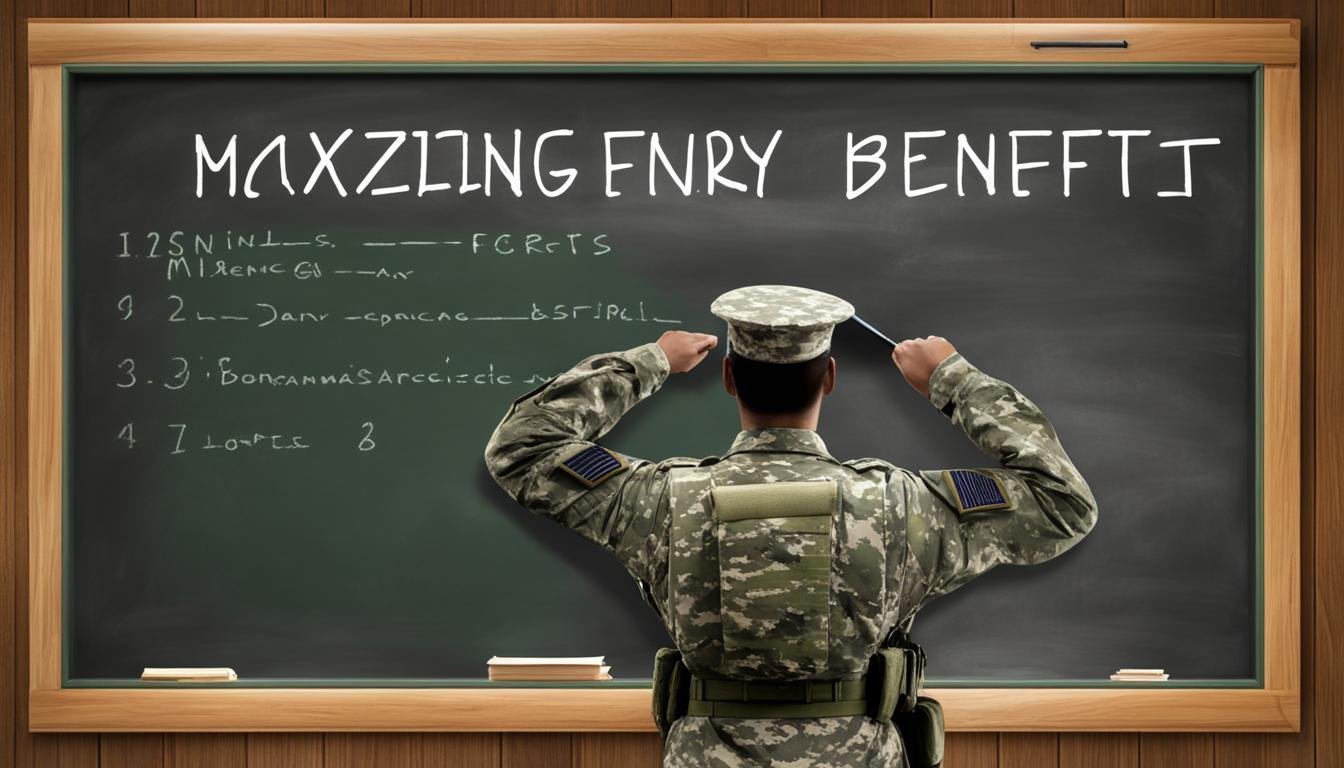Maximizing military benefits for degree completion