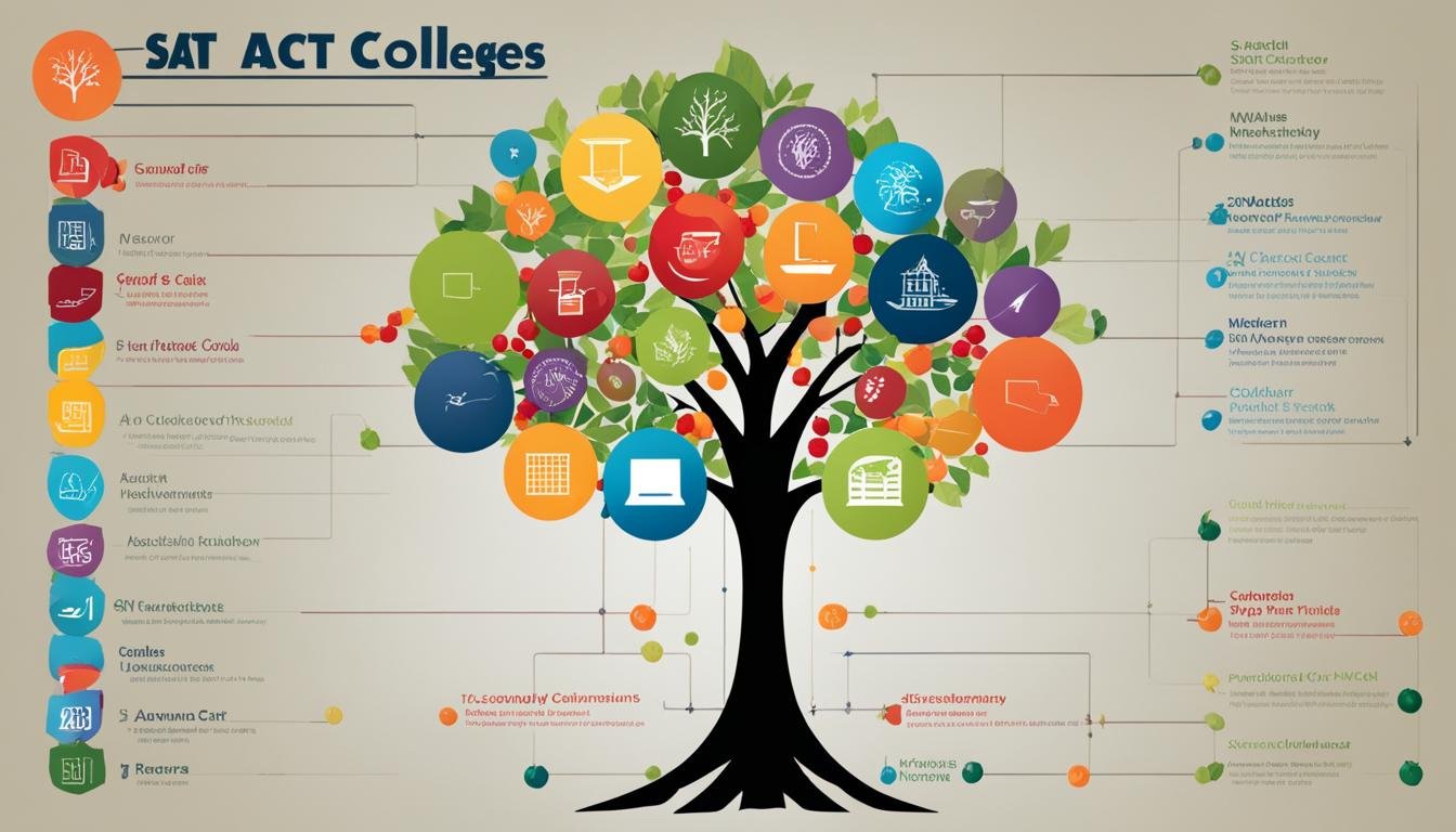 SAT/ACT score requirements for veteran-friendly colleges