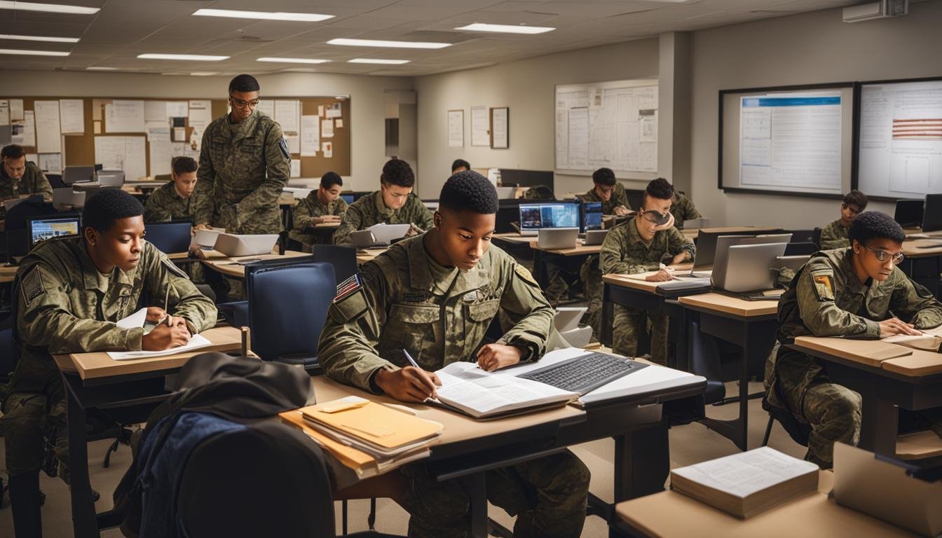 Support for active-duty military in college