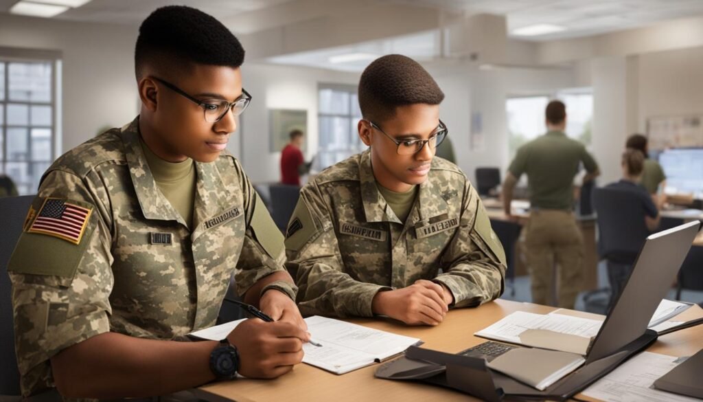 college support for military students