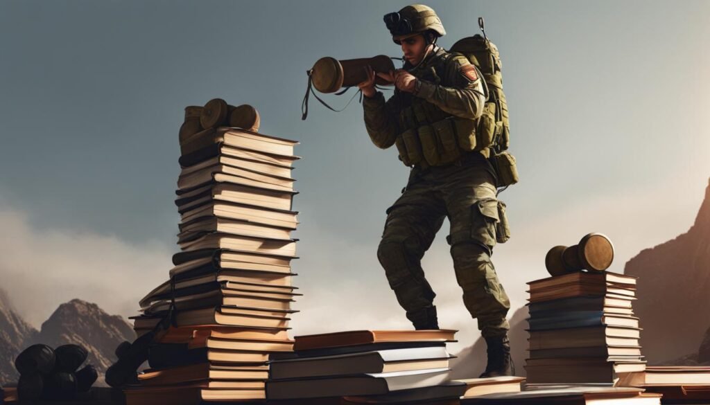 military training and standardized test performance