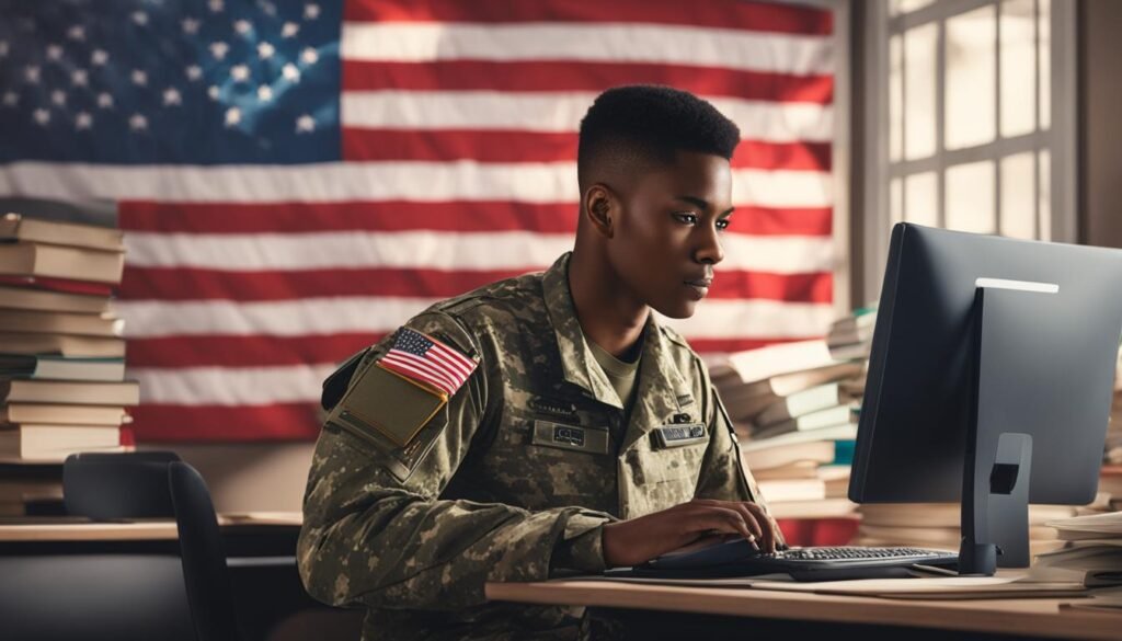 online learning for military service members